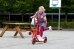 Winther VIKING Großer Roller für Kinder (6-10 Jahre) – Stabiler Tretroller mit Fußbremse und Ergonomischem Lenker