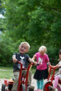 Winther VIKING Truck Dreirad für Kinder – Robustes Transport-Dreirad mit großer Ladefläche, für Kinder von 4-7 Jahren