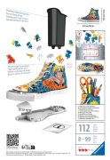 Ravensburger 3D Puzzle 11543 Sneaker Naruto - Praktischer Stiftehalter - 108 Teile - Schreibtisch-Organizer für Kinder ab 8 Jahren