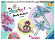 Ravensburger 18247 BeCreative Pearl Animals fädeln, DIY für Kinder ab 6 Jahren