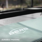 BERG Trampolin Regular 410 cm Ultim Champion ECO rechteckig Grün + Sicherheitsnetz DLX XL
