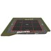 BERG SPORTS Trampolin FlatGround 5 x 5 m Ultim Pro Bouncer rechteckig Grau