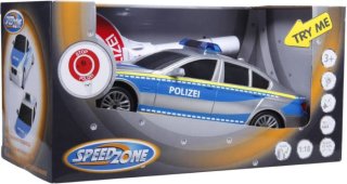 SZ Polizeiauto mit Polizeikelle