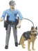 bruder bworld Polizist mit Hund