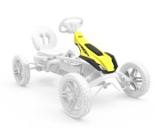 BERG Gokart Ersatzteil Rally - Spoiler DRT Yellow 3 Gears