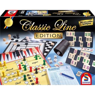 Schmidt Spiele 49196 Classic Line - Edition, mit großen Spielfiguren
