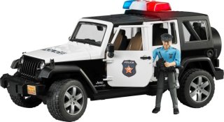 bruder Jeep Wrangler UR Polizei+L&S+Polizist