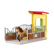 Schleich 42609 Ponybox mit Islandpferd Hengst