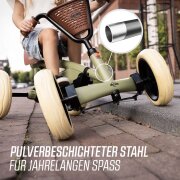 BERG Gokart Buzzy Retro grün