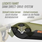 BERG Gokart Buzzy Retro grün