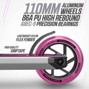 BERG Proxus X1 Stuntscooter Grey/Pink