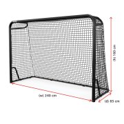 BERG SportsGoal Fussballtor M - Tor schwarz