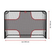 BERG SportsGoal Fussballtor M - Tor mit Torwand
