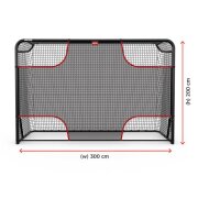 BERG SportsGoal Fussballtor L - Tor mit Torwand