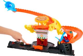 Hot Wheels City Cobra Slam Pizza Attack