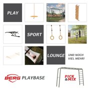 BERG PlayBase 3-in-1 Klettergerüst Large - Limited Edition Grün