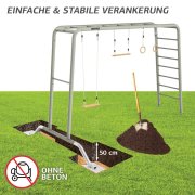 BERG PlayBase 3-in-1 Klettergerüst Large - Limited Edition Grün