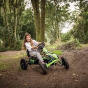 BERG Gokart Rally 2.0 DRT grün BFR mit Anhänger L