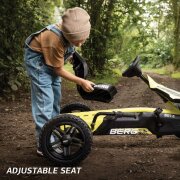 BERG Gokart Rally 2.0 DRT grün BFR mit Anhänger L