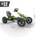 BERG Gokart Rally 2.0 DRT grün BFR mit Anhänger L