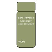 Berg Playbase Lackspray green 7033 seidenmatt 400ml Lackdose