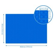 HUBELINO-560er Grundplatte BLAU