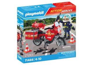 PLAYMOBIL 71466 Feuerwehrmotorrad am Unfallort
