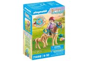 PLAYMOBIL 71498 Kind mit Pony und Fohlen
