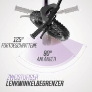 BERG Laufrad Biky Cross Purple / Lila mit Handbremse 12 Zoll