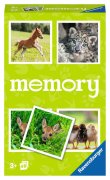 Ravensburger 22458 - Tierbaby memory, der Spieleklassiker für Tierfans, Merkspiel für 2-6 Spieler ab 3 Jahren