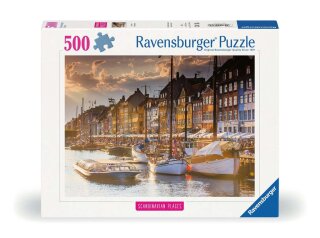 Ravensburger Sonnenuntergang in Kopenhagen 500 Teile Puzzle