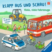 Ravensburger Klapp aus und schau! Viele, viele Fahrzeuge