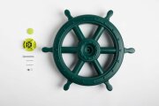 DICE Piratenlenkrad/Steuerrad XXL Grün/Grün