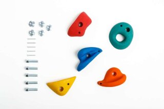 DICE Klettersteine mittel Mehrfarbig
