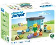 PLAYMOBIL 71690 1.2.3: Tierpension mit Futterspender