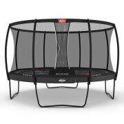 BERG Trampolin rund Elite Regular 430 Grau Levels +...
