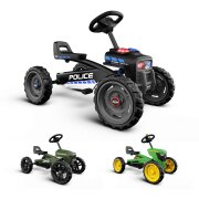 BERG Gokart Buzzy Police inkl. Soundbox mit Anhänger