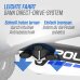 BERG Gokart Buzzy Police inkl. Soundbox mit Anhänger