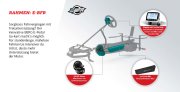 BERG Gokart XXL Jeep® Revolution E-Motor Hybrid olivegrün E-BFR mit Anhänger