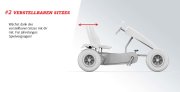BERG Gokart XXL Jeep® Revolution E-Motor Hybrid olivegrün E-BFR mit Anhänger