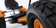 BERG Gokart XXL X-Treme E-Motor Hybrid orange E-BFR mit Anhänger