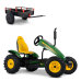 BERG Gokart XL Traxx John Deere BFR-3 mit Gangschaltung mit Anhänger