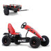BERG Gokart XL B.Super Red rot BFR-3 mit Gangschaltung mit Anhänger