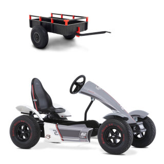 BERG Gokart XL Race GTS BFR-3 mit Gangschaltung - Full Spec mit Anhänger