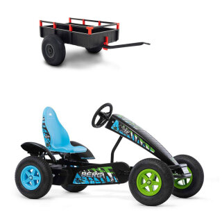 BERG Gokart XL X-ite BFR mit Anhänger