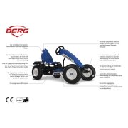 BERG Gokart XL X-ite BFR mit Anhänger