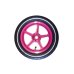 BERG Ersatzteil Buddy Antriebs-Rad pink slick 12.5 x 2.25-8 white striping traction glatt Weißwand