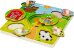 SpielMaus Holz Fühlpuzzle Farmtiere, 6-teilig