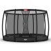 BERG Trampolin Rund 330 cm Elite InGround Grau + Sicherheitsnetz Deluxe