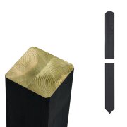 PLUS Pfosten mit Spitzkopf 7×7×208 cm...